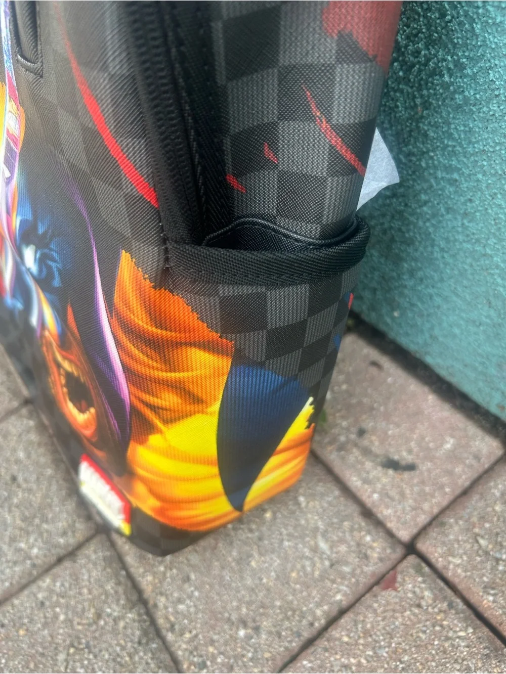 Sprayground Marvel Wolverine Backpack - Black/Yellow/Red